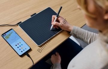 Wacom One Tablet Medium CTC6110WLW1B ( Bluetooth ve Kablolu )