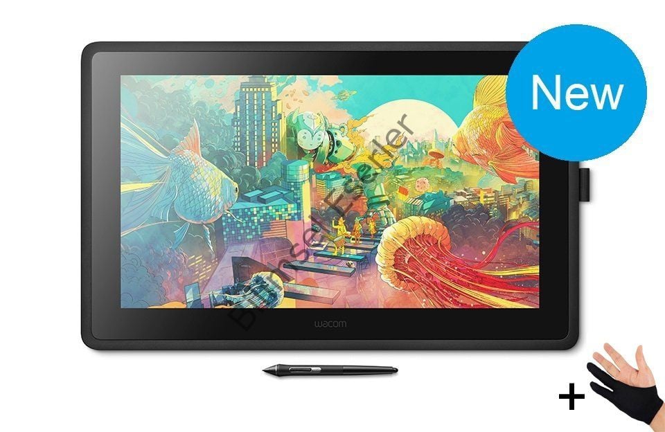Wacom Cintiq 22 DTK-2260  ( Stand Dahil ) KULLANILMIŞ, KUTUSUZ DEMO  ÜRÜN