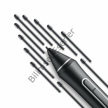Wacom Pro Pen Nibs Standart Tip ( ACK22211 ) Pro Pen2 Kalem Ucu 10 Adet