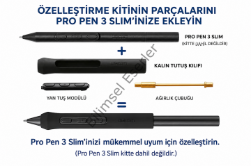 Wacom Pro Pen 3 Özelleştirme Kiti - ACK45601Z